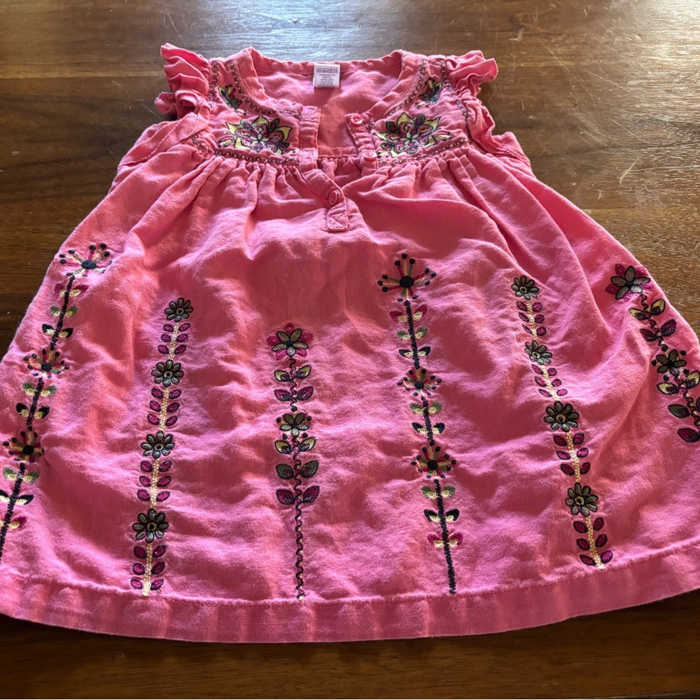 Tea collection 2t embroidered tunic